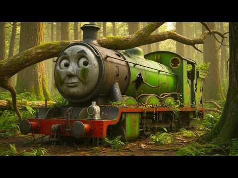 ASMR Car Restoration 😱 – Abandoned Thomas with Percy Train Found in the Forest | Full Rebuild
