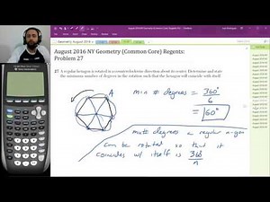 Problem 27, August 2016 Geometry (Common Core) Regents Exam - JuanTutors.com