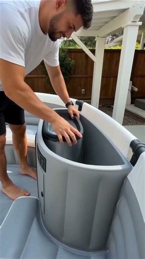 Epic Inflatable Dome Pool Setup | Satisfying Backyard Oasis Build