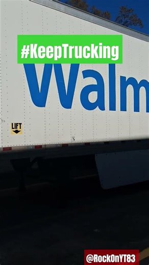 perfect docking spot at walmart #keeptrucking #road2tmc ‪@TMC_Transportation‬