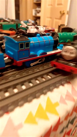the real trackmaster Donald and Douglas the Scottish twin engines