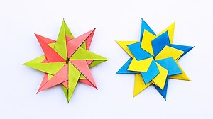 68K views · 5.3K reactions | Paper Star Making With Out Glue Tape Or Scissor | How To Make Paper Star Easy Step By Step #Star #HowToMake #PaperStar | Entertaining Arts | Facebook