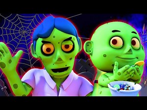 NEW 3D Johny Johny Yes Papa Halloween Spooky Kids Song | Halloween Songs For Kids - Videos For Kids