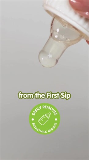 Cradle’s plant-based formula quickly removes stubborn milk residue so you can spend less time washing and more time with your little one. 🛒 Make the switch to Cradle now. | Cradle Natural Cleanser