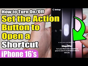 🔘 How to Set the Action Button to Open a Shortcut on iPhone 16/16 Pro Max/iOS 18 📲