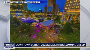 Downtown Detroit 2025 summer programming lineup