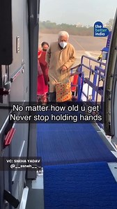 1.2M views · 13K reactions | We have all heard tales of everlasting love. But when you see real-life examples of it, then there is nothing like it. Just look at this elderly couple holding hands in the sweetest way possible! Credits : @hawaisundari_ #CoupleGoals #ValentinesDay #loveforever #seniorcitizens #inspiring #heartwarming [Valentine's Day, Couple Goals, Senior Citizens, Heartwarming] | TheBetterIndia | Facebook