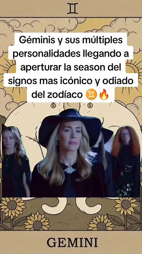 Géminis and their multiple personalities: Season ♊🔥