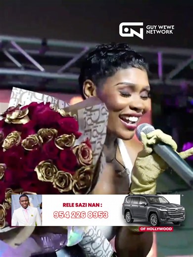 Rutshelle ranpòte pri "BEST COMPAS ARTIST" pou ane 2025 lan nan Caribean Awards 👏 #Haiti #proud | Guy Wewe