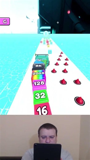 Jelly Tube Run 2048 ❗Level 580❗#games #shorts