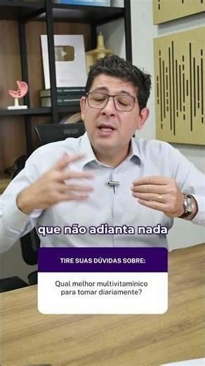 Multivitamínico todo dia funciona mesmo?