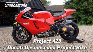 60K views · 59 shares | We're calling this one Project 425. This Desmosedici has not moved for over eight years, over this series we'll getting it back on the road. Thanks to Dan at DMPerformance Bridgestone Ducati UK Racing Ducati SuperBike magazine Bridgestone Moto | Bike World | Facebook