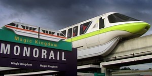 Abandoned Monorail Left Decaying For Years at Disney World