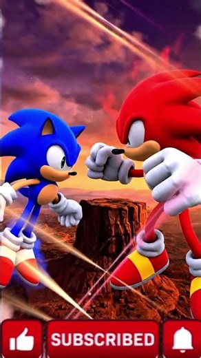 Sonic vs Knuckles – The Power Clash Begins!”#sonic #song