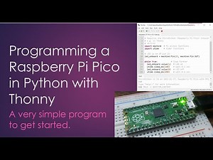Programming a Raspberry Pi Pico in Python with Thonny on Windows 10