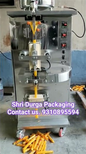 Automatic water pouch packing machine #machine #foodpackagingmachine #reels #shorts #pepsi #sealing