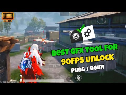 Best GFX Tool For BGMI / PUBG Mobile 90FPS Unlocked 🔥