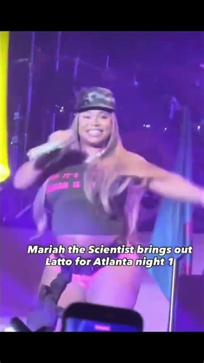 Latto performing "Business & Personal" at Mariah TS show in Atlanta tonight 🪖💗 #shorts #latto