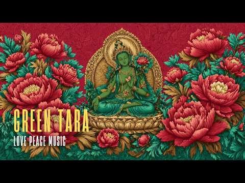 Emotional Balance & Inner Calm / Green Tara Mantra / Ambient Handpan Meditation / LOVE PEACE MUSIC