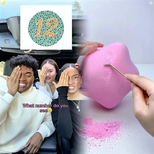 Color blind test👀 #sibling #siblings #relatable #challenge #funny #funnyvideo #brother