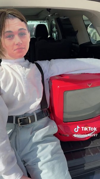 Turning the Cars TV into a Titanic TV with @gwakproductions #disney #custom