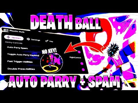 DEATH BALL SCRIPT *NO KEY* - BEST AUTO PARRY, AUTO SPAM, FAST ABILITY | XMAS UPDATE
