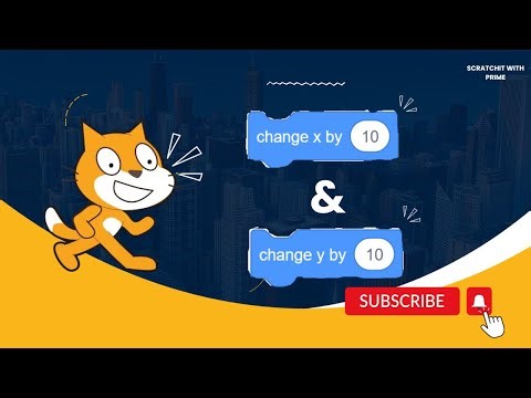 Change X And Change Y Position | Motion Blocks in Scratch | Scratch Game