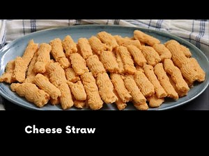 CHEESE STRAW |step by step recipe