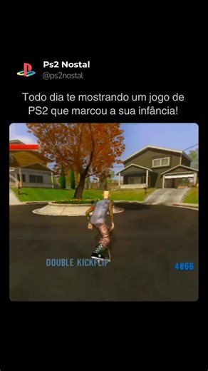 Ps2 Nostal on Instagram: "👉 Siga ( @ps2nostal ) se fez parte da elite do PS2 e se ele marcou a sua infância! Tony Hawks Project 8 marcou uma fase diferente e ousada da franquia no PS2 🛹🔥. O jogo trouxe uma sensação de mundo mais vivo e conectado, abandonando fases totalmente separadas para criar áreas que se encaixavam como um grande parque de skate. Cada rua, escada e corrimão parecia gritar combo infinito, e a trilha sonora ajudava a entrar naquele estado de flow em que o tempo simplesmente