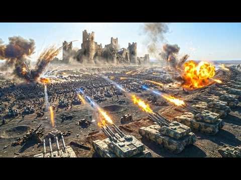 STAR WARS IN GONDOR! Vader & Grievous vs 4,100,000 Chaos! UEBS 2