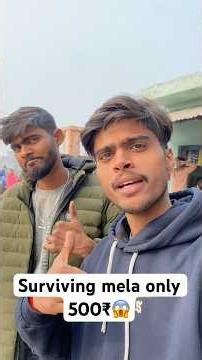 Surviving mela only 500₹😱#challenge #shorts #tiktokeffects #tweening