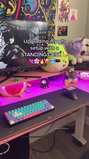 Pink Desk Setup & Sleeper PC Upgrade for Girlfriend 💖