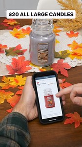 Use Code LG20DEAL to Shop All Large Candles For Just $20! 👀 Shop Now and Save. | Yankee Candle