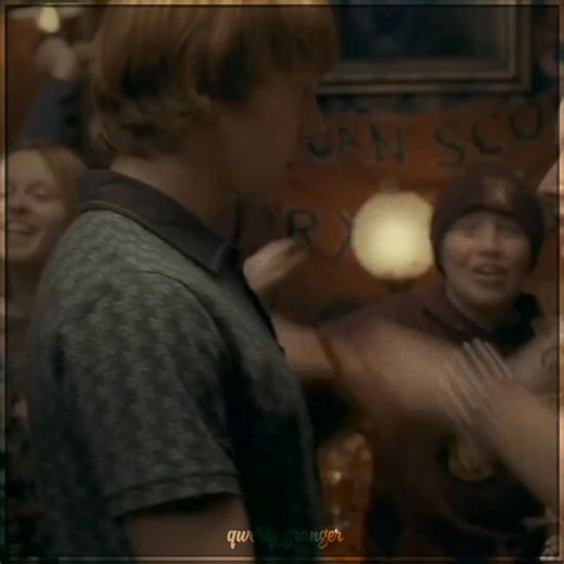 Hermione and Ron 🥰 Hermione Granger and Ron Weasley’s love story is one of growth, patience, and deep emotional connection. What starts as playful arguments and constant clashes slowly turns into trust, understanding, and unshakable loyalty. Hermione’s intelligence and determination perfectly balance Ron’s bravery, humor, and heart. Through years at Hogwarts, dangerous missions, and moments of fear and separation, their bond only becomes stronger. They learn from each other, protect each other,