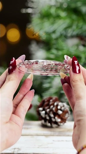 Papa Nana Snowman Christmas Grandparents | Personalized Circle Glass Ornament