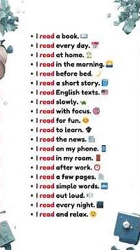 ⏰ READ Every Day | Easy English Practice for Beginners #shorts