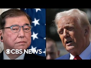 Trump meets with Japanese officials about tariffs