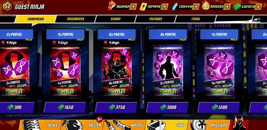 How to Open a Foot Clan and Get 8x Pack in TMNT Legends