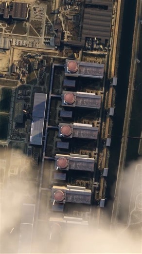 Drone tour of Ukraine's largest nuclear facility in Zaporizhzhia