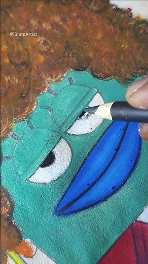 How I draw Ice Spice from SpongeBob | How I draw SpongeBob SquarePants #bigguy #drawing #art #shorts
