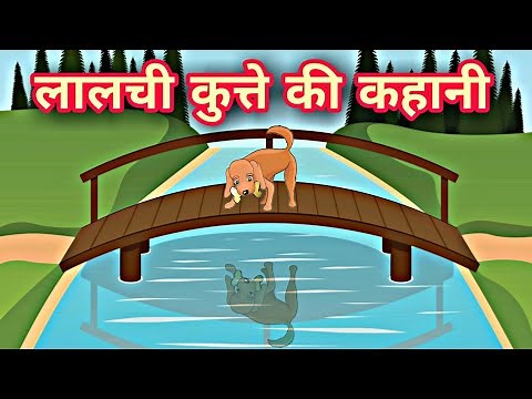 लालची कुत्ते की कहानी । Lalchi Kutte Ki Kahani । Story Of A Greedy Dog #GreedyDog #LalchiKutta