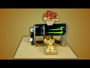 How to make a peanut sheller - mill machine