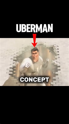 Original Concept Of Metro Man In Megamind