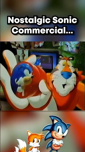 Old Sonic Frosted Flakes Commercial…🦔