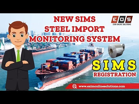 NEW STEEL IMPORT MONITORING SYSTEM (SIMS REGISTRATION PROCESS ) IN HINDI