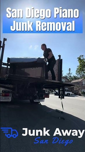 Old Piano Junk Removal San Diego
