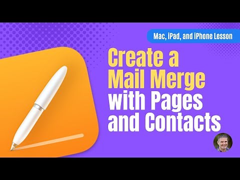 Create a Mail Merge in Pages on the Mac, iPad, and iPhone