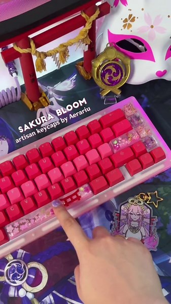 Yae Miku Themed Keyboard