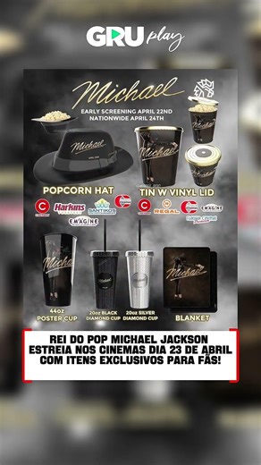 O filme de Michael Jackson estreia nos cinemas no dia 23 de abril e já está dando o que falar!