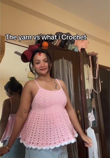 Pretty Pink Babydoll Crochet Top Tutorial